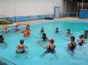 Hidroginastica em Ji-Parana